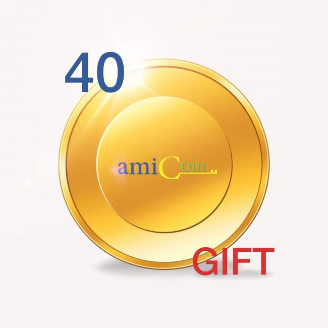 40 amiCoins