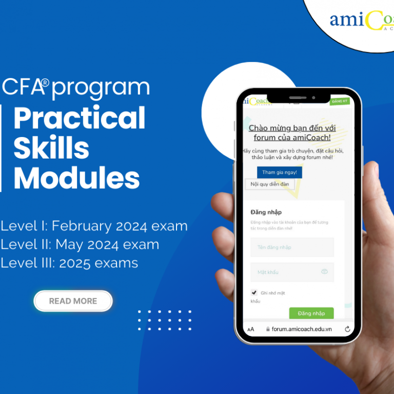 Blue Minimalist Online Business Consultant Service Facebook Post