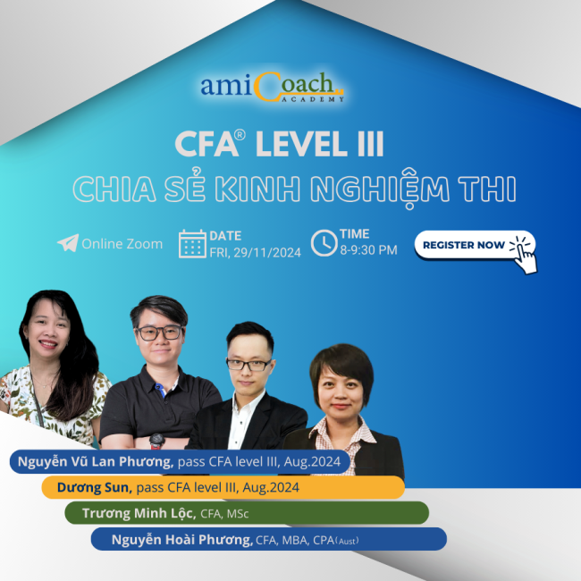 Chia sẻ kinh nghiệm thi CFA3 (900 x 900 px)